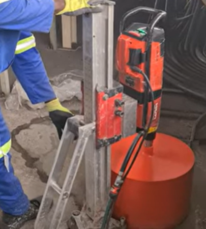 Standard Wet Concrete Core Drilling